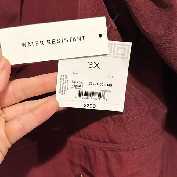 Liz Claiborne Waterproof Coat-NWT - Picture 7 of 13